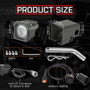 Trailer Hitch Plug-and-Play LED Light Kit